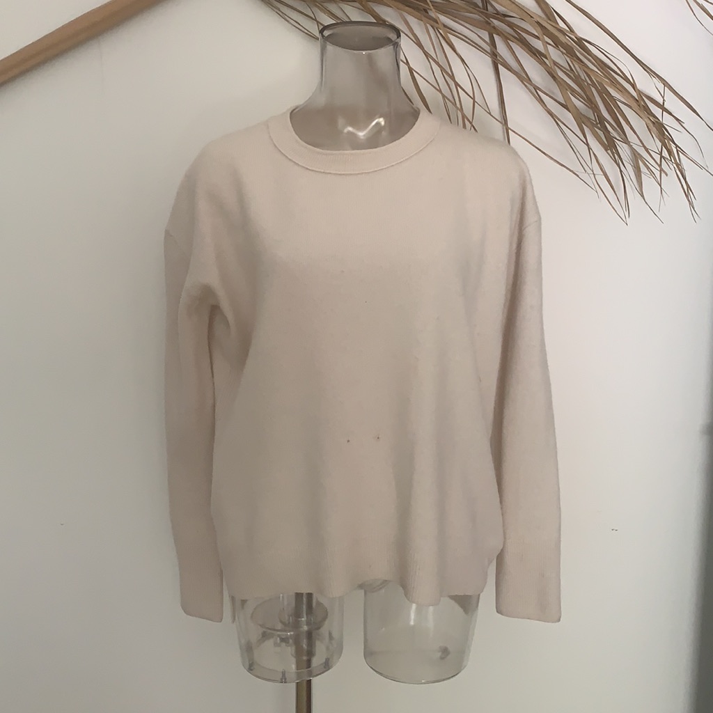 Ivory Cashmere Sweater